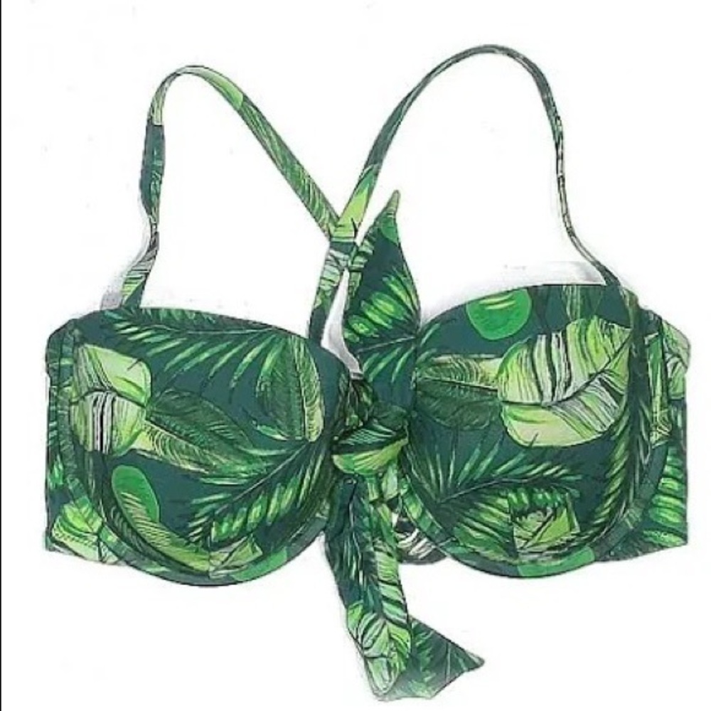 Shade & Shore Tropical Swimsuit top - size 34C